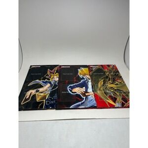Konami Yu-Gi-Oh Card Game Gameboards OS Multicolor Yugi Joey God Cards 3pc Set